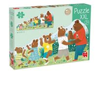 Puzzle Educativo GOULA 16 Piezas, XXL Bear Family