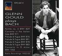 Gould Glenn - Glenn Gould Plays Bach Bwv829/