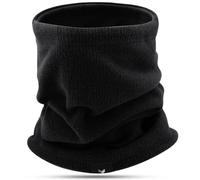 GOUNNU Bufanda Tubular Mujerpara Hombre de Invierno Calentador de Cuello Engrosado Doble Capa Punto Bufanda Térmica Windstopper para deportes al aire libre, ciclismo, esquí,Running (Negro)