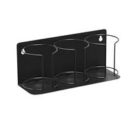 Gourdes Organizador magnético | 33.6x10.7x14cm Almacenamiento de pared magnética | Soporte de copa compacta del refrigerador | Paseos de ganancia para botellas, bebidas, cocina, casa, oficina