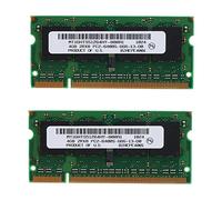 GOURIDE 2 x 4 GB DDR2 RAM 800 MHz PC2 6400 SODIMM 2RX8 200 para memoria de laptop AMD