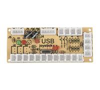 GOURIDE 2X Zero Delay USB Codificador PC a JOYSTICK para 5PIN JOYSTICK & 2.8MM BOTÓN