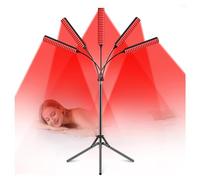 GOURIXIN Terapia de luz roja para Cuerpo y Rostro, 120 LED de Chip 3 en 1, Dispositivo de Terapia de luz roja de 660 NM y luz infrarroja cercana de 850 NM