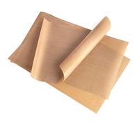 GOURMEO Papel Horno Reutilizables - Set de 3 Hojas 32 x 46 cm - Láminas para Hornear - Reciclable Antiadherente Permanente Duradero - Ajustable Recortable - Apto para Lavavajillas