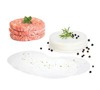 GOURMEO® Papel para hamburguesas, 13 cm de diámetro, 1000 unidades, antiadherente, para hacer hamburguesas perfectas