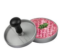 GOURMEO prensa de hamburguesa + 30 hojas de papel antiadhesivo de aluminio con capa antiadhesiva | prensa de hamburguesa, prensador de hamburguesa, burger maker