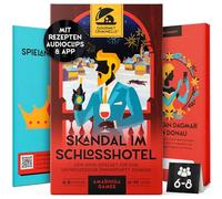 Gourmet Criminelle Cena de misterio para casa | 6 a 8 personas | misterioso caso de asesinato para tu cena [escándalo en el hotel castillo]