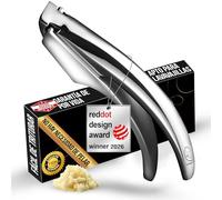 Gourmet Easy Prensa de Ajos en Acero Inox, Sin Pelar, Cambio de por Vida