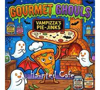 Gourmet Ghouls: Haunted Cafe Coloring Book: Kawaii Food Monsters & Kitchen Adventures for Ages 8-12