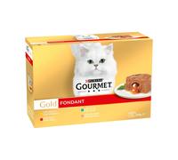 GOURMET - Gold (12x85 gr) - Fondant Multipack (Pollo, , Atún y Salmón)