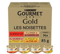Gourmet Gourmet Gold Multipack Ternera Pollo Pato Pollo 96 Uds 85g