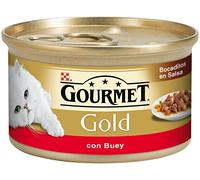 Gourmet - Gold - Comida para gata con buey - 85 g