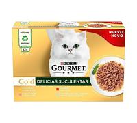 Gourmet Gold Delicias Suculentas Comida húmeda Gato 96x85 g