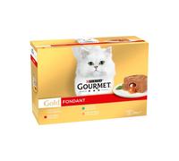 Purina Gourmet Gold Fondant Multipack Sabores Gato Latas 12 x 85 gr