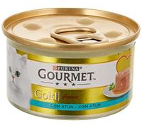 GOURMET Gold Fondant ATÚN 24x85 GR, Negro, Estandar