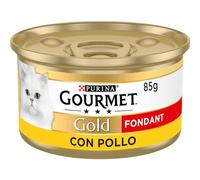 Purina Gourmet Gold Fondant con Pollo en Paté Gato Latas 24 x 85 gr