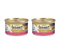 Gourmet Gold Mousse con Buey, 85g (Paquete de 2)