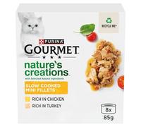 Gourmet GOURMET Nature's Creations Aves Comida Húmeda para Gatos 8x85g