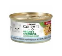 Gourmet húmedo gato nature creations pescado del oceano 85g