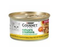 Gourmet húmedo gato nature creations pollo 85 gr