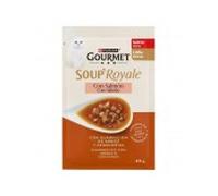 Gourmet húmedo gato sopa royale salmón 45 gr