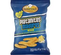 Gourmet Latino - Plátano Maduro - 65 g - Snack Hecho en Aceite de Girasol