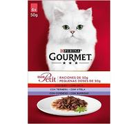 Purina Gourmet Mon Petit Selección Carnes Sobres para Gatos 6 x 50 gr