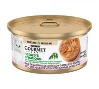 Gourmet Purina Nature's Creations Atún y Gambas en Gelatina para Gatos 70 g