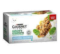 GOURMET Nature's Creations comida húmeda para gatos con atún 4 latas 85 g