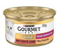 Gourmet Oro Gato Forro Fina Composición | Comida para gatos húme