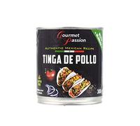 GOURMET PASSION Relleno Cárnico Para Tacos Tinga de Pollo, Listo para Comer, País de Origen: España, 300g