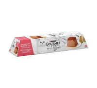 Gourmet Revelations Gelée - Comida húmeda para Gatos Adultos, 24 Paquetes | Bocados de gelée con salmón