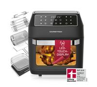 GOURMETmaxx Aire Caliente Horno 12L Freidora Parrilla Máquina de Desecación