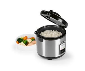 GOURMETmaxx Arrocera Eléctrica Hervidor de Vapor Vapor Multicocina Olla