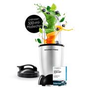 GOURMETmaxx Batidora de pie Mr. Magic 4 piezas. Set 400W Smoothie Maker...