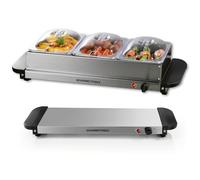 GOURMETmaxx Calentador de Alimentos Eléctrico Acero Inoxidable Calentador de ...