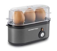 GOURMETmaxx Cuecehuevos para 3 huevos | Cuecehuevos con pincho para huevos en el medidor de dosis | Con 3 grados de cocción para su recipiente de huevos | Diseño de tamaño pequeño - piezas lavables en