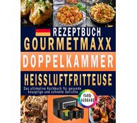 GOURMETmaxx Doppelkammer Heißluftfritteuse Rezeptbuch