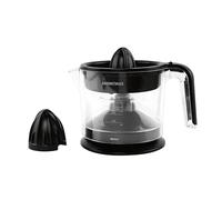 GOURMETmaxx Exprimidor eléctrico 25W - zumo fresco con solo pulsar un botón | Recipiente para zumo de 700 ml | Cono exprimidor grande | Con colador y patas antideslizantes