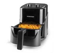 GOURMETmaxx Freidora de aire caliente 3,2 L, 1300W, Negro, Mini Horno Con Timer