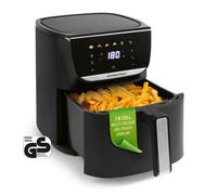 GOURMETmaxx Freidora de Aire Caliente 6L Airfryer 200° Aire Caliente Pantalla...