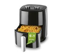 GOURMETmaxx Freidora de aire caliente Airfryer 3,1L 80-200°C Temporizador