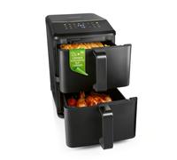 GOURMETMAXX Freidora De Aire Caliente Doble Cámara Vertical 2X 5L Sync 2400W