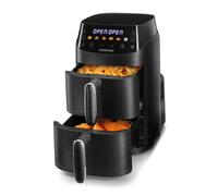 GOURMETmaxx Freidora de Aire Caliente Vertical Doble Cámara Dual Air Fryer 2x...