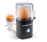 GOURMETmaxx Hervidor de huevos para 1 huevo | Hervidor de huevos con pincho para huevos en el vaso medidor | 3 grados de cocción para su huevera | Diseño de tamaño pequeño - piezas lavables en el