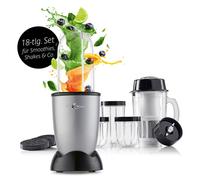 GOURMETmaxx Mixer Mr. Mágico Batidora Set 18-tlg. Smoothie Maker Licuadora 400W