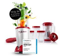 GOURMETmaxx Mr Magic Batidora de pie Smoothie Maker Exprimidor de frutas Expr...