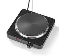 GOURMETmaxx Placa Calefactora Eléctrica Compacta 1500 W 1 Zona Negra