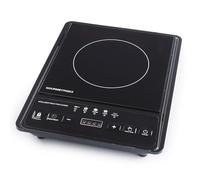 GOURMETmaxx Placa de inducción 1 placa de cocción | Placa de inducción móvil con 5 niveles de calor, 80-240 °C y temporizador, placa compacta con pantalla digital, seguridad infantil y temporizador