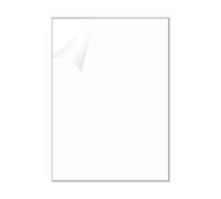 GOUSANG Metacrilato Transparente 35 x 54 cm Varios Tamaños Planchas de Plástico Resistente a Rayos UV para Decoración, Pantalla, Pintura, 3mm